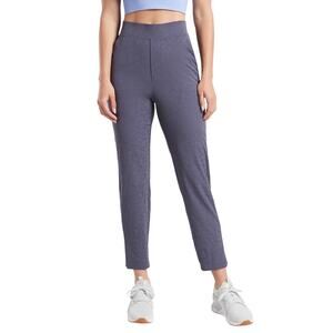 Athleta Brooklyn Textured Ankle Pant Leopard Medieval Women's Size 24 NWOT